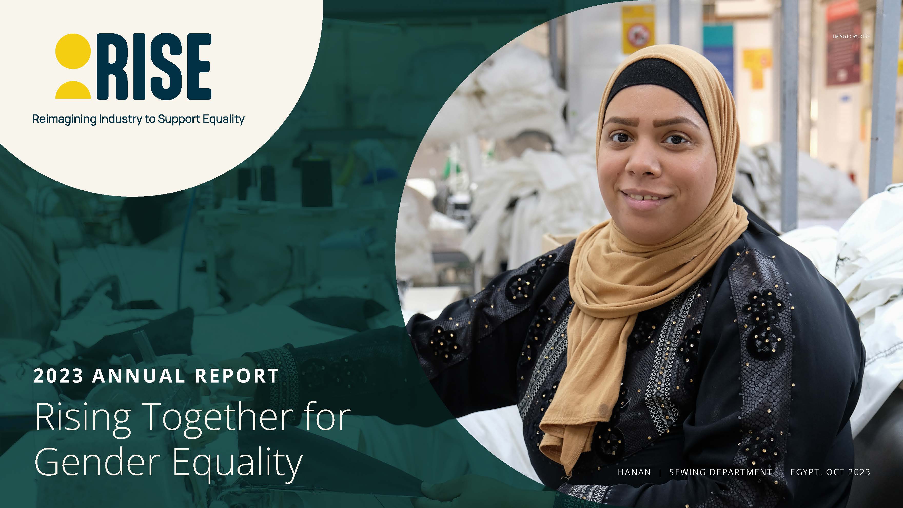 Rising Together for Gender Equality, 2023 Annual Report Hero Image