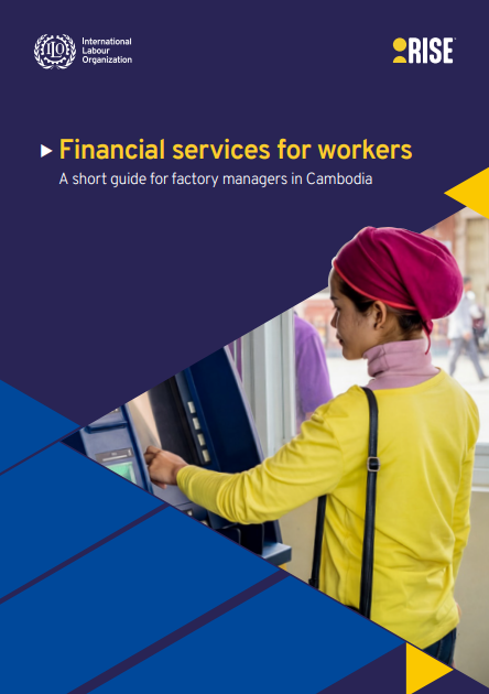 Read our short guide to "Financial services for workers" for managers (with the ILO) Image